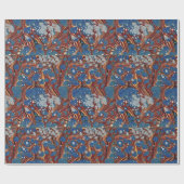 Bookish Antiquarian Marged Cadeaupapier (Vlak)