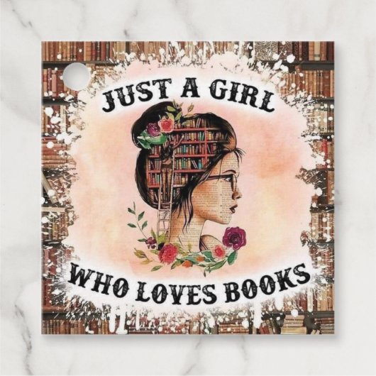 Bookish Bliss Bedankjes Labels (Voorkant)