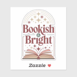 Bookish & Bright Holiday Reading Sticker