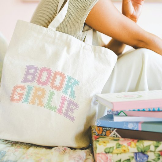 Bookish Canvas tas