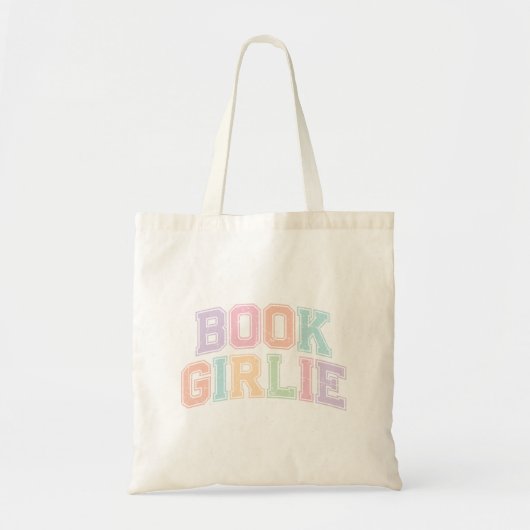 Bookish Canvas tas (Voorkant)