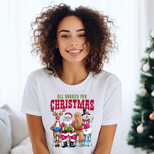 Bookish Christmas Book Club Shirt