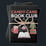 Bookish Christmas Candy Cane Book Club Bookish Inpakpapier Vel<br><div class="desc">Bookish Christmas Candy Cane Book Club Bookish</div>