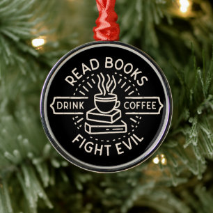 Bookish citeert donkere academische esthetiek metalen ornament