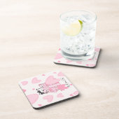 Bookish Drink Coaster  Bier Onderzetter (Rechterzijde)