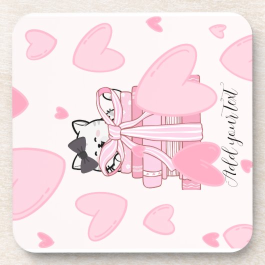 Bookish Drink Coaster  Bier Onderzetter (Voorkant)