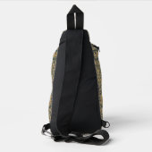Bookish Elegance Fleur-de-Lis Sling Bag (Achterkant)