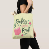 Bookish Floral Readers zullen lezen Tote Bag (Dichtbij)