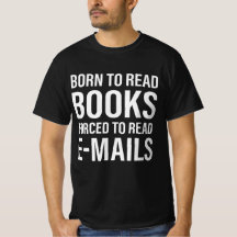 Bookish geboren om boeken te lezen gedwongen om e-
