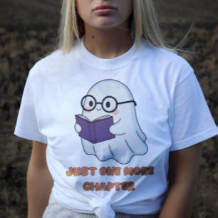 Bookish Ghost Halloween Cosy Reading Spirit Trui