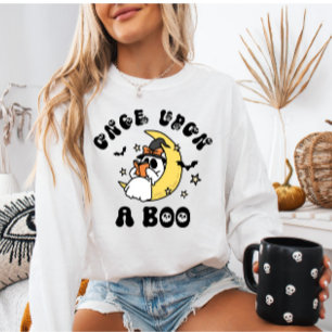 Bookish Ghost Once Upon A Book Halloween Trui