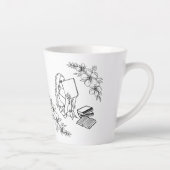 "Bookish Girl" Latte Mok (Rechts)