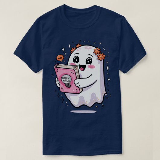 Bookish Girl T-shirt (Design voorkant)