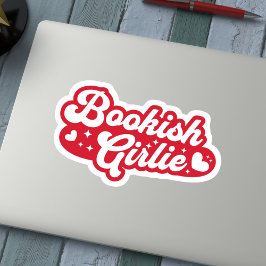 Bookish Girlie Sticker