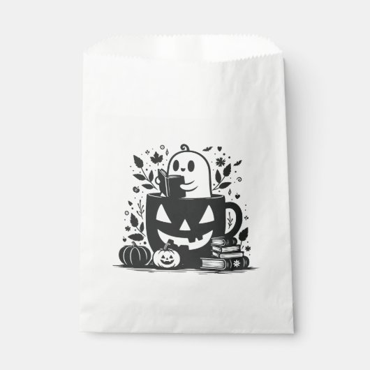 Bookish Halloween Bedankzakje (Voorkant)