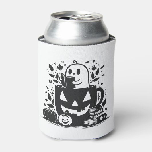 Bookish Halloween Blikjeskoeler (Blikje Voorkant)