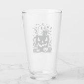 Bookish Halloween Glas (Achterkant)
