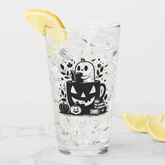 Bookish Halloween Glas (Voorkant ijs)