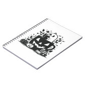 Bookish Halloween Notitieboek (Linkerzijde)