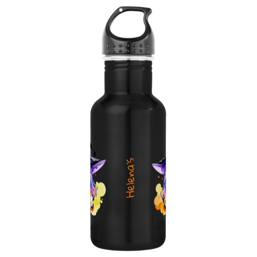 Bookish Halloween Waterfles (Voorkant)