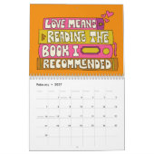 Bookish Illustrated Calendar Kalender (Feb 2027)