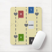 Bookish Love Mousepad Muismat (Met muis)