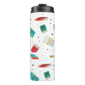 Bookish Lover Travel Tumbler Thermosbeker (Voorkant)