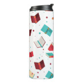 Bookish Lover Travel Tumbler Thermosbeker (Gedraaid links)