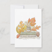 Bookish Mouse Kaart (Achterkant)