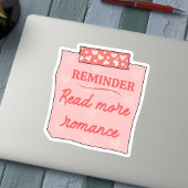 Bookish Reminder - Lees meer Romance Sticker