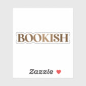 BOOKISH STICKER (Vel)