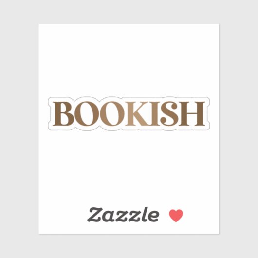 BOOKISH STICKER (Vel)
