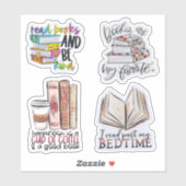 Bookish sticker Pack (Vel)