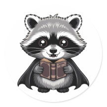 Bookish Vampire Raccoon Gothic