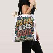 Bookish vibes, alledaagse stijl tote bag (Dichtbij)