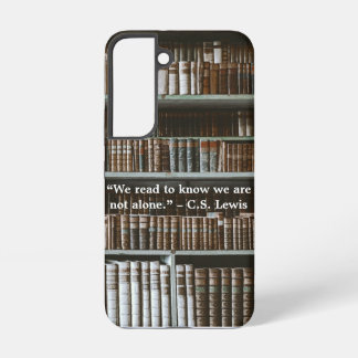 Bookish vintage phone case samsung galaxy hoesje