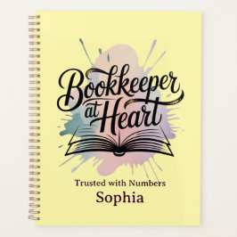 Bookkeeper at Heart Gepersonaliseerd Planner