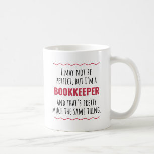 Bookkeeper Bedankt voor het cadeautje Koffiemok