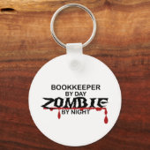 Bookkeeper Zombie Sleutelhanger (Voorkant)