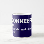 Bookkeeping Expert Funny Definition Mug Koffiemok (Center)