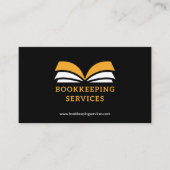 Bookkeeping Services Visitekaartje (Voorkant)