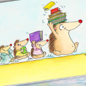 Booklover Bedtime Story kaart