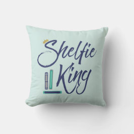 Booklover Shelfie King Kussen