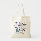 Booklover Shelfie King Tote Bag (Voorkant)