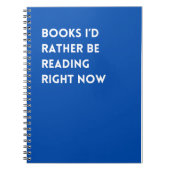 Booklovers Notebook Notitieboek (Voorkant)