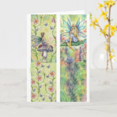 Bookmark kaart A Happy Place en Summer Day (Gele Bloem)