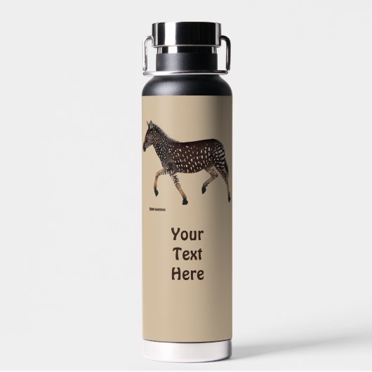 Bookmark Waterfles (Achterkant)