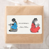  Bookplate Gepersonaliseerd Boekenlabel Etiket (Insitu)