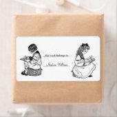  Bookplate Gepersonaliseerd Boekenlabel Etiket (Insitu)