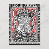 Bookplate Koningin Victoria in Windsor Castle Briefkaart (Voorkant)